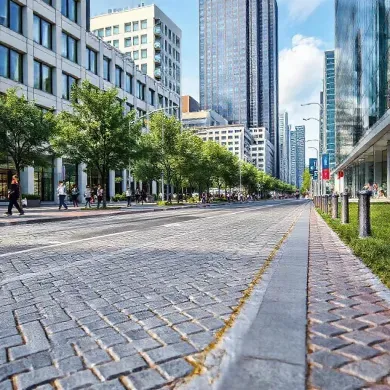 Inovasi Jalan Keren Dengan Diamond Paving